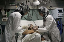 V nemocnicích v Gaze se nedostává základních léků.