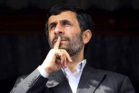 Íránský prezident Mahmúd Ahmadínežád.