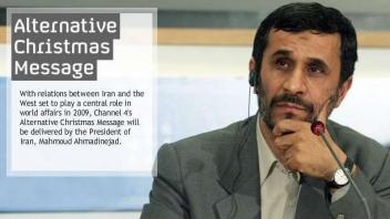 Prezident Ahmadínežád promluvil k Britům.