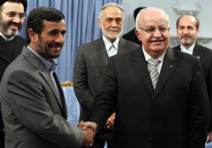Íránský prezident a syrský ministerský předseda.