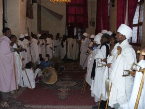 Členové Koptské církve.