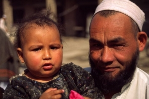 Afghánský uprchlík v Pákistánu.