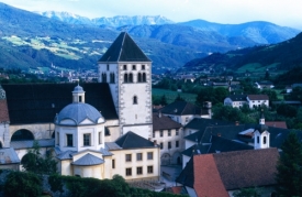 Augustiniánský klášter nedaleko Brixenu.