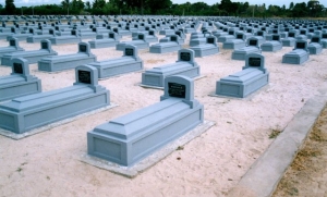 Hřbitov tamilských "mučedníků".