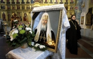 Zesnulý patriarcha Alexij II.