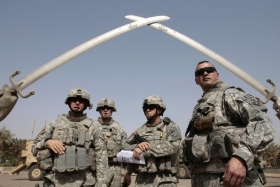 Američtí vojáci v Iráku.