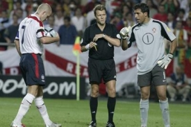 David Beckham, čtvrtfinále ME, Anglie v. Portugalsko. Beckham nedal.