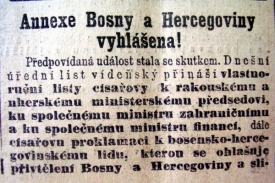 Annexe Bosny a Hercegoviny.