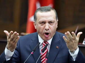 Turecký premiér Recep Tayyip Erdoğan