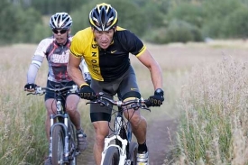 Americký cyklista Lance Armstrong.