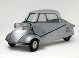 Prototyp vozítka firmy Messerschmitt je jedním z exponátů výstavy.