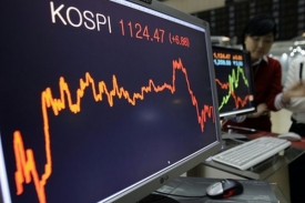 Burza cenných papíru v Soulu čelí velkému propadu svých akcií.