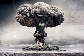 Atomový hřib - ilustrační foto