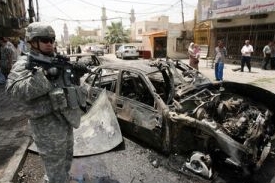 Bombový útok v centru Bagdádu v pondělí