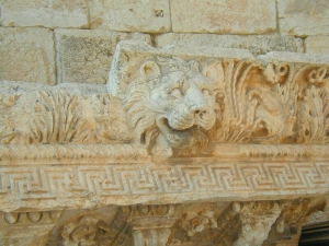 Detail Jupiterova chrámu