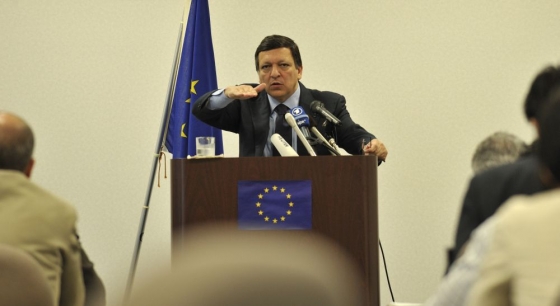 Prezident EK Barroso. Brusel je ohledně víz nespokojen s postupem USA.