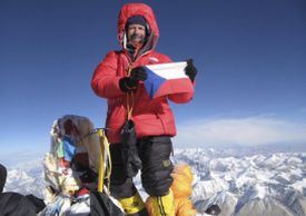 Pavel Bém po zdolání Mount Everestu