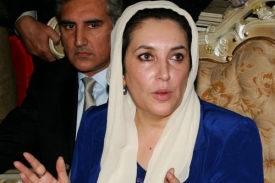 Vůdkyně opozice Bénazír Bhuttová