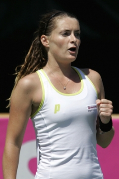 Česká tenistka Iveta Benešová.
