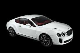 Bentley Continental Supersports zvládne 329 km/h.