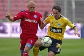 Aleš Besta (vlevo) byl vyhozen z ligového týmu 1. FC Brno.