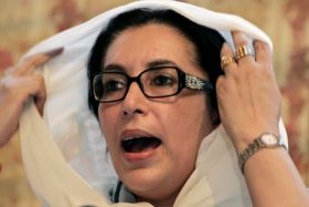 Bývalá pákistánská premiérka Bénazír Bhuttová