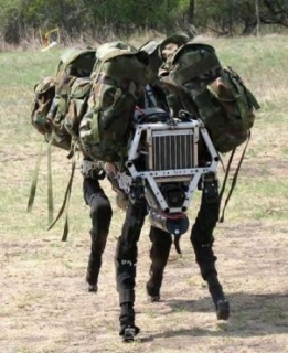 Jeden z pozemějších projektů DARPA: Big Dog. Elektronická mula.