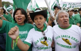 Demonstrace v Bolívii