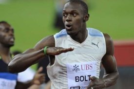 Jeden z atletů roku - Usian Bolt z Jamajky.