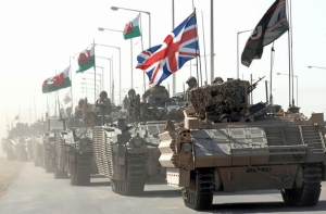Britové mají na základně u Basry už jen malý počet vojáků.