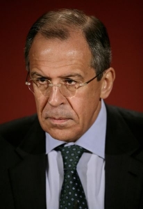Ministr zahraničí Sergej Lavrov.