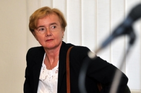Předsedkyně Nejvyššího soudu Iva Brožová v Olomouci.
