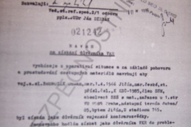 Spis vojenské kontrarozvědky říká, že Brunclík spolupracoval s StB.