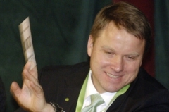 Předseda Strany Zelených a ministr životního prostředí Martin Bursík