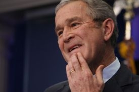George Bush má před odchodem z funkce ještě mnoho starostí