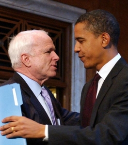 Střet republikána McCaina a demokrata Obamy o Irák bude tvrdý.