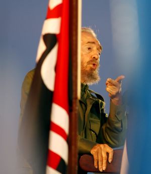 Fidel Castro. červenec 2006