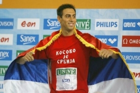 Srbský plavec Milorad Čavič.
