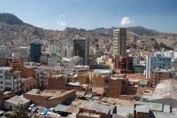 Bolivijská metropole La Paz.