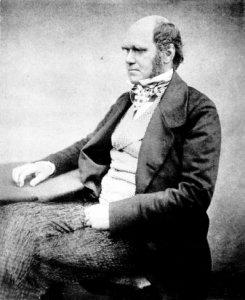 Jednapadesátiletý Charles Darwin.