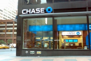 Pobočka Chase Bank na Sedmé avenue.