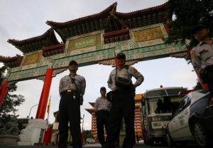 Návštěva Čchen Jün-lina se neobejde bez bezpečnostních opatření.