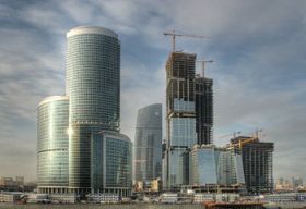 Moscow City je nejambicióznějším ruským stavebním projektem.