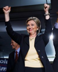 Hillary Clintonová na Floridě triumfovala.