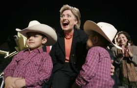 Hillary Clintonová potřebuje v Texasu zabodovat.