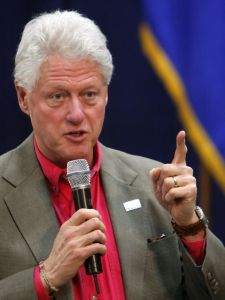 Bývalý prezident Spojených států Bill Clinton