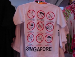 Co se v Singapuru nesmí
