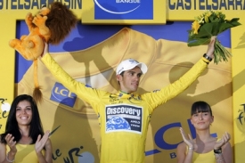 Nový lídr Tour de France Alberto Contador
