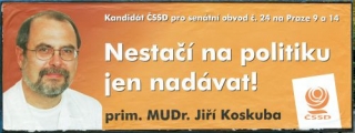 Volební kampaň ČSSD.