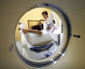 Ilustrační foto - CT vyšetření (počítačová tomografie)